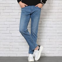 위드진 남성용 겨울용 테이크 슬림핏 융본딩 청바지 D1020