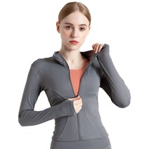 리홍 카라넥 캐주얼 러닝 집업 상의 기모