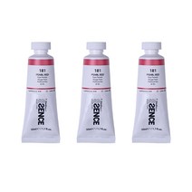 신한에쎈스 아크릴 컬러 물감 Tube B 시리즈 펄 레드 3p, 1색, 50ml