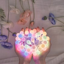 헬로닷 지중해감성 LED 앵두전구 맘마미아컬러 100구 3m