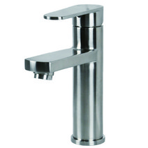 무광 스테인레스 원홀 세면대 수전 BP-L910, 1개