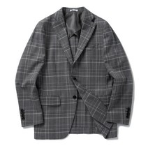 지이크 남성용 멀티 체크 자켓