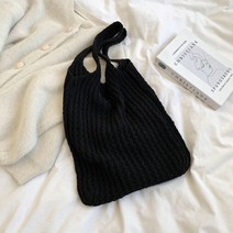 에이치케이트레이딩 베이직 니트 숄더백