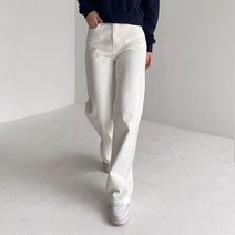 헤이진 여성용 세미와이드 구제풍 면바지