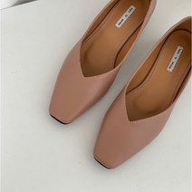 슈아 여성용 모던 데일리 브이컷 플랫 3cm 5125