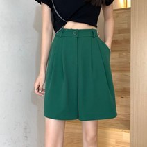 몬드스팟 여성용 5부 제인 버튼 반바지 MO450