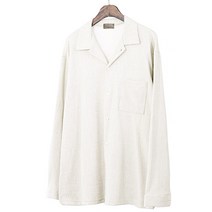 하이후 남성용 모던 솔리드 패브릭 셔츠