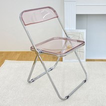 밴프 퓨어체어 OC205, 투명핑크, 1개