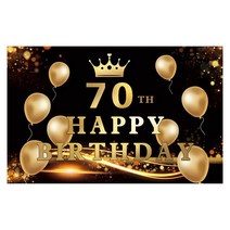 파티쇼 럭셔리생일현수막, 기념일70
