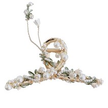 파라디 셀프웨딩 헤어 집게핀 큰꽃