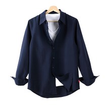 남성용 링클프리 긴팔 셔츠