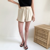 헤이진 여성용 골지 랍바 3부 바지 P42B
