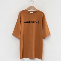 여성용 마가렛 피치기모 반팔티 #107795