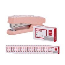 델리 마카롱 스테이플러 33호침 호환 + 심 1000p x 20개 세트 E0402, 랜덤발송(스테이플러), 단일색상(심), 1세트