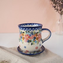 베나 펠렉 머그컵 300ml + 소서 세트, C209, 1세트