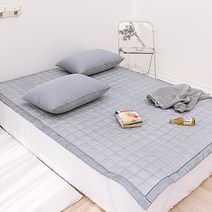 슈에뜨룸 스노우 시원한 침대패드, 그레이
