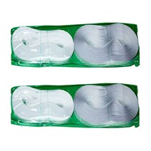 알뜨리 벨크로 테이프 화이트 9.3m 2종 세트, 2세트