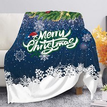 베리 메리 성탄절 시리즈 일러스트 사계절 담요