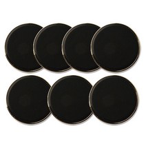 금속 알로이 콤비 단추 18mm, 블랙G, 7개