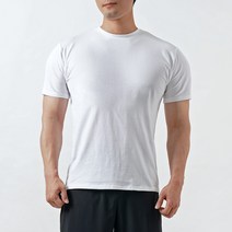 언탭트 남성용 어깨깡패 머슬핏 헬스 운동 반팔티