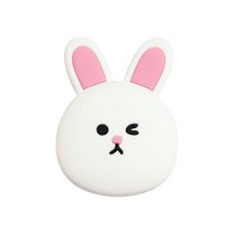 스토리너스 동물 친구들 팝톡 그립톡 케이스 거치대, 토끼, 1개