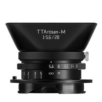 TTArtisan 28mm F5.6 라이카 M 마운트 카메라 렌즈, 블랙