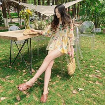 패션풀 여성용 로니아 플라워 블라우스 26573