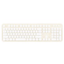 엑토 레트로 무선 키보드, KBD-48, 아이보리, 일반형