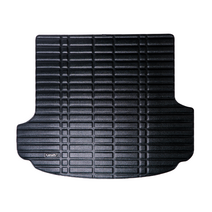 카마루 가죽 트렁크매트, 블랙, 현대, 현대 더뉴 싼타페 6인승 (2020년 7월 ~)