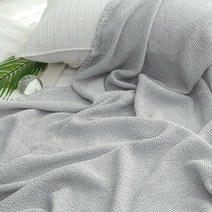 메종텍스타일 어썸 풍기인견 와플 여름 이불 겸 스프레드, 그레이
