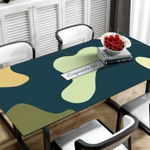 마켓에이 북유럽감성 PVC 방수 식탁보 매트, TYPE6, 60 x 120 cm