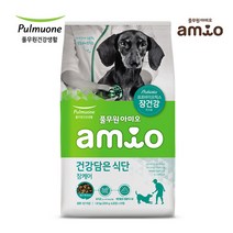 아미오 전연령 건강담은 식단 강아지 건식사료, 장케어, 1.8kg, 1개