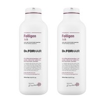 닥터포헤어 폴리젠 손상 모발용 실크 샴푸 플로럴향, 500ml, 2개