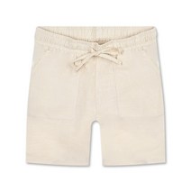 핫코드 남성용 5부 밴딩 면 린넨 반바지 HC180