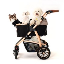 피카노리 반려동물 ISOFIX 럭셔리 애견카시트 유모차 PECA1051, 로지