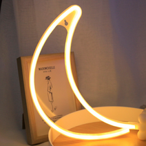 새로그린 SPACE USB 건전지 LED 네온사인 달