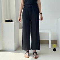 세컨그라운드 여성용 밴딩 팬츠