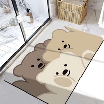 미끄럼방지 만화 규조토, 곰세마리