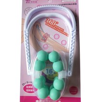 리헬 전신 롤러 마사지기 13 x 11 cm, 그린, 1개