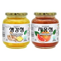 견과공장 프리미엄 생강청 950g + 자몽청 950g, 1세트