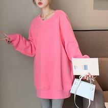 핫핫 라운드넥 루즈핏 와이드 임산부 맨투맨