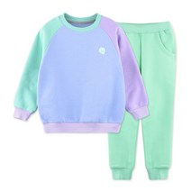 올리반 아동용 마카롱 기모 상하의 세트