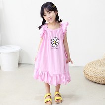 초코몽 여아용 프릴원피스