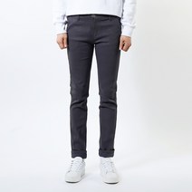 언탭트 남성용 사계절 빅사이즈 마약 면 스판 원단 바지