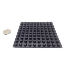 3M 범폰 미끄럼방지 스티커 검정 A0016 100p, 1개