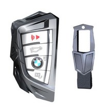 엠디글로벌 스마트 키케이스, 메탈그레이, 1 BMW신형 풀메탈 케이스