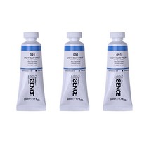 신한에쎈스 아크릴 컬러 물감 Tube A 시리즈 라이트 블루 바이올렛 3p, 1색, 50ml