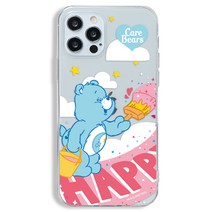 코쿼드 케어베어 페인트 클리어 젤리 휴대폰 케이스