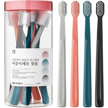 살림백서 데일리 이중 미세모 파스텔핏 칫솔