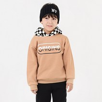아동용 체크메이트 기모 후드티